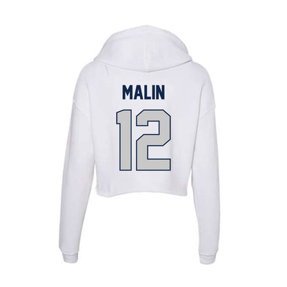 Butler - NCAA Women's Soccer : Kate Malin - Women's Crop Fleece Hoodie-1