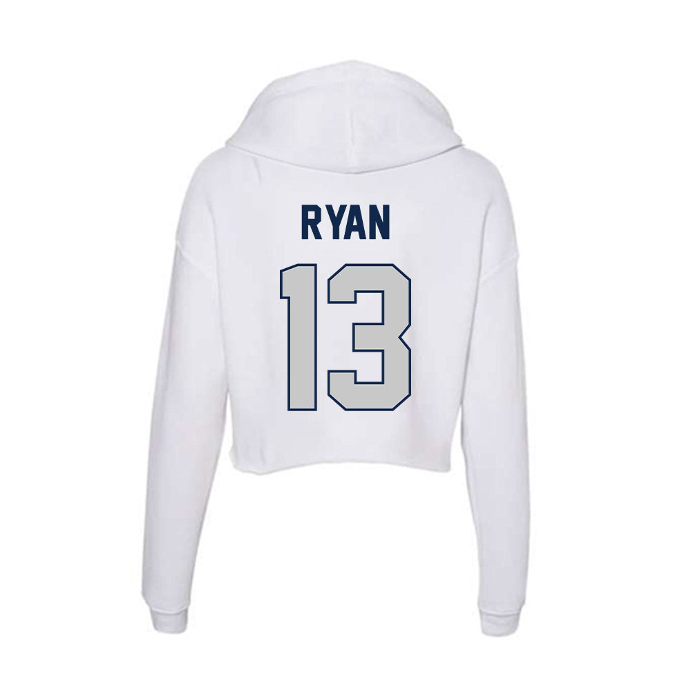 BU - NCAA Softball : Kieli Ryan - Women's Crop Fleece Hoodie-1