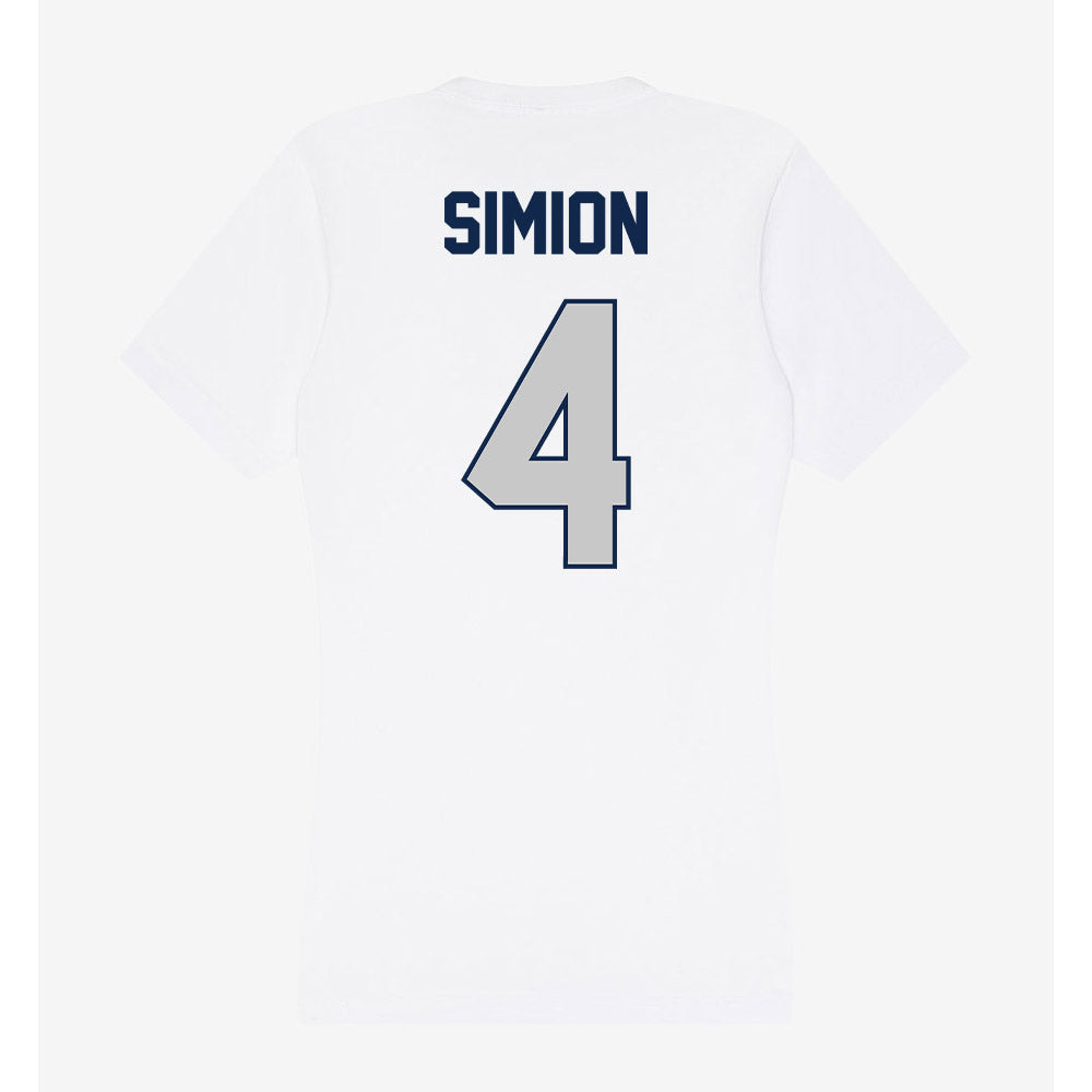 BU - NCAA Women's Soccer : Cecelia Simion - Women's V-Neck T-Shirt-1