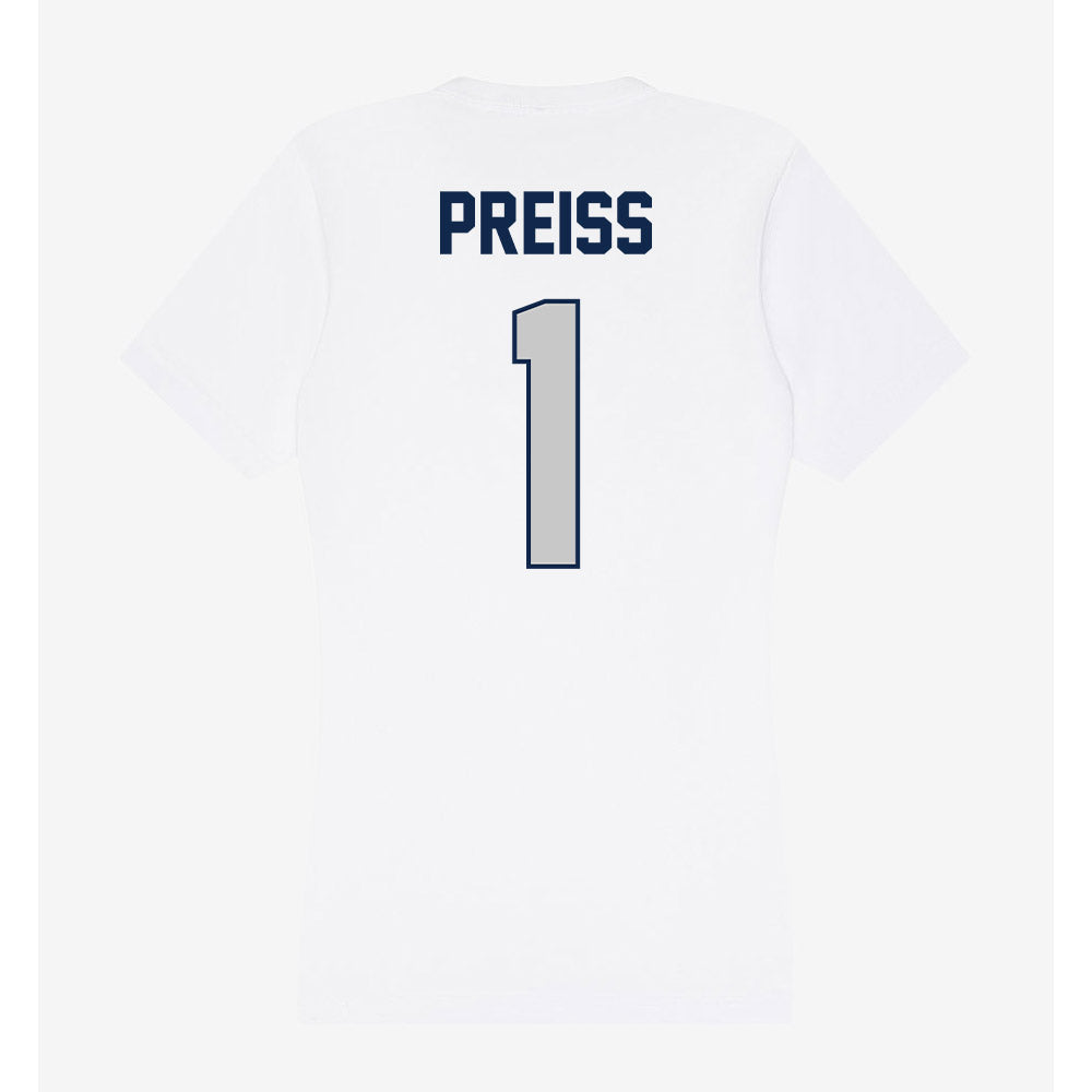 Butler - NCAA Softball : Kayla Preiss - Women's V-Neck T-Shirt-1