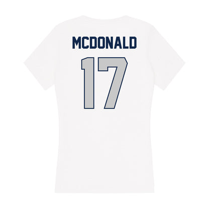 BU - NCAA Women's Volleyball : Zoe McDonald - Women's V-Neck T-Shirt-1