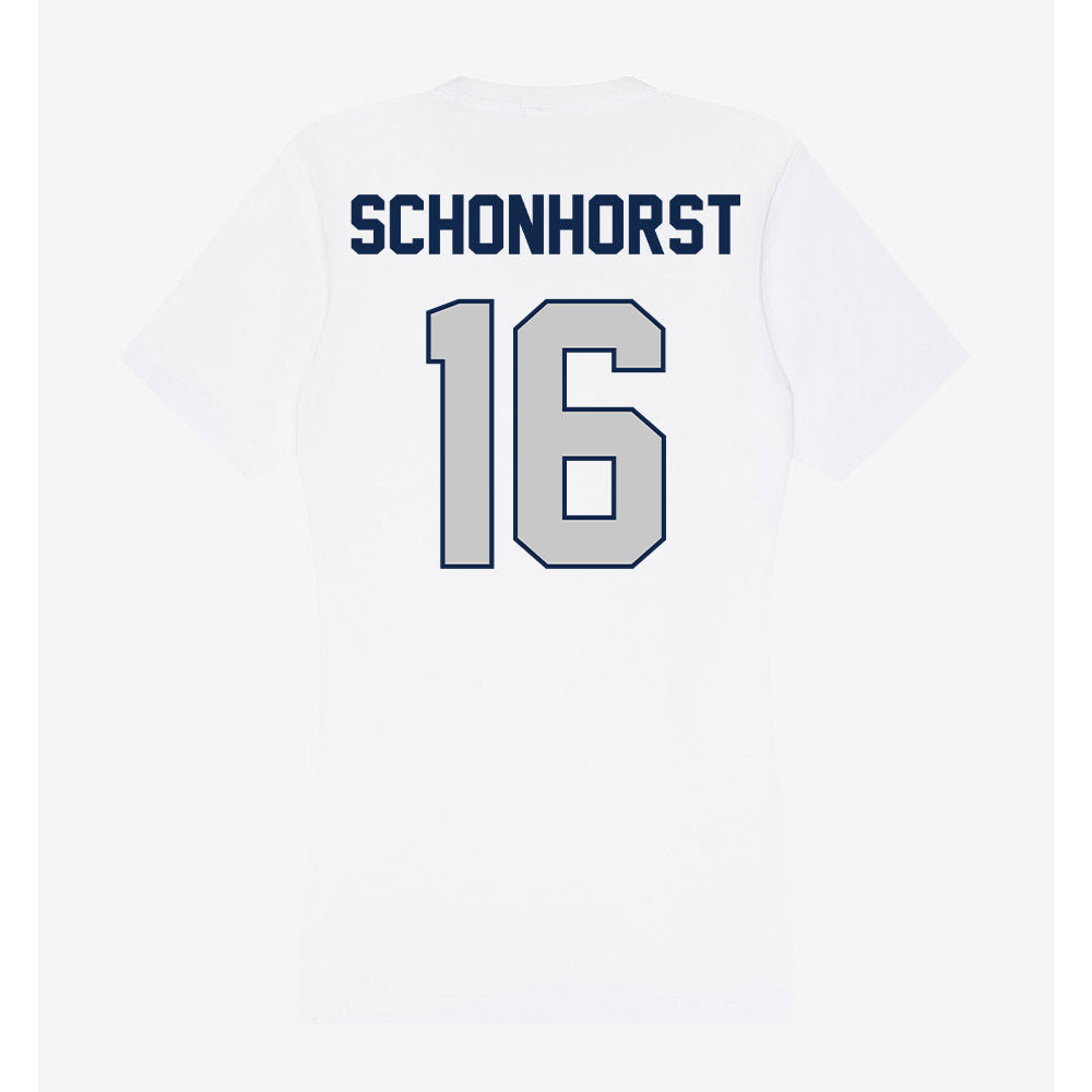 BU - NCAA Football : Blair Schonhorst - Women's V-Neck T-Shirt-1