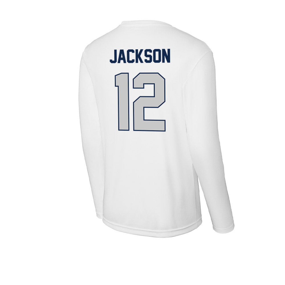 BU - NCAA Women's Basketball : Saniya Jackson - Activewear Long Sleeve T-Shirt-1