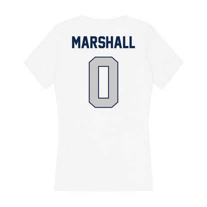 BU - NCAA Women's Soccer : Addie Marshall - Women's V-Neck T-Shirt-1