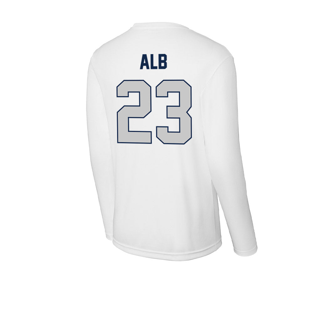 BU - NCAA Men's Soccer : Kyle Alb - Activewear Long Sleeve T-Shirt-1