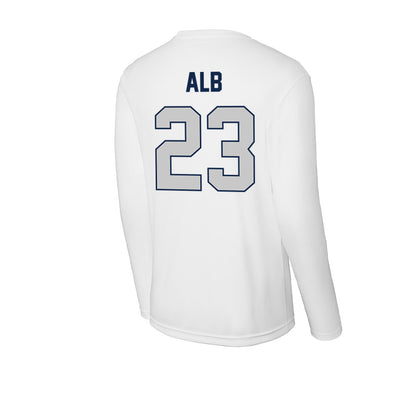 BU - NCAA Men's Soccer : Kyle Alb - Activewear Long Sleeve T-Shirt-1