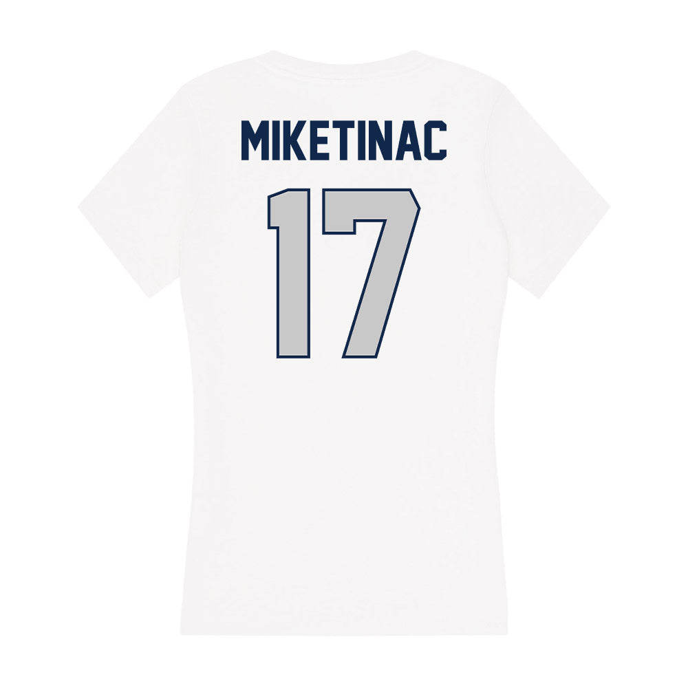 BU - NCAA Baseball : Nick Miketinac - Women's V-Neck T-Shirt-1