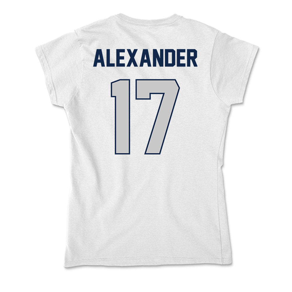 BU - NCAA Softball : Makena Alexander - Soft Style Women’s T-Shirt-1