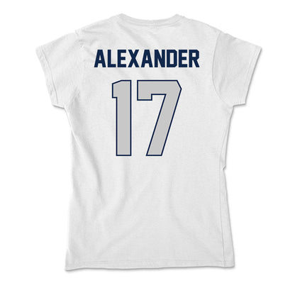 BU - NCAA Softball : Makena Alexander - Soft Style Women’s T-Shirt-1