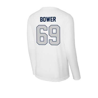 BU - NCAA Football : Eric Bower - Performance Long Sleeve T-Shirt-1