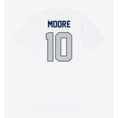 Butler - NCAA Baseball : Easton Moore - Women's V-Neck T-Shirt-1