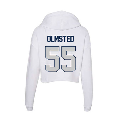 BU - NCAA Football : Hayden Olmsted - Women's Crop Fleece Hoodie-1