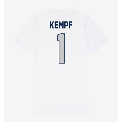 BU - NCAA Women's Volleyball : Sarah Kempf - Women's V-Neck T-Shirt-1