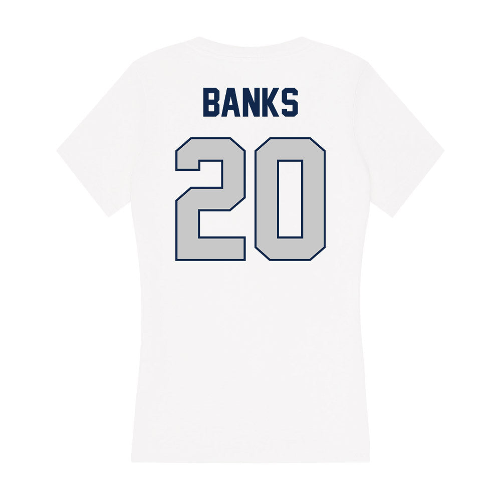 BU - NCAA Baseball : Tyler Banks - Women's V-Neck T-Shirt-1