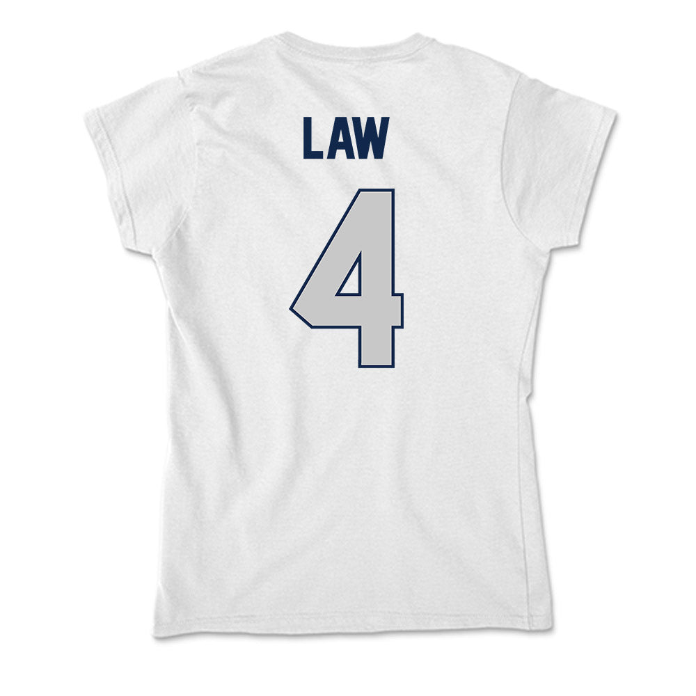 BU - NCAA Softball : Paxton Law - Soft Style Women’s T-Shirt-1