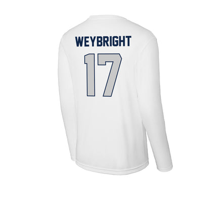 BU - NCAA Football : Jack Weybright - Performance Long Sleeve T-Shirt-1