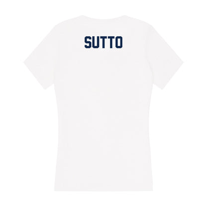 BU - NCAA Men's Golf : Logan Sutto - Women's V-Neck T-Shirt-1