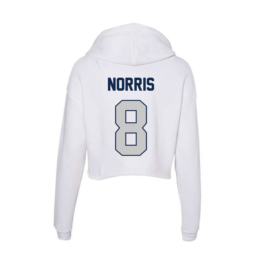 BU - NCAA Football : Jay Norris - Women's Crop Fleece Hoodie-1