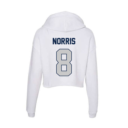 BU - NCAA Football : Jay Norris - Women's Crop Fleece Hoodie-1