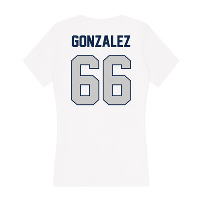 BU - NCAA Football : Fabian Gonzalez - Women's V-Neck T-Shirt-1