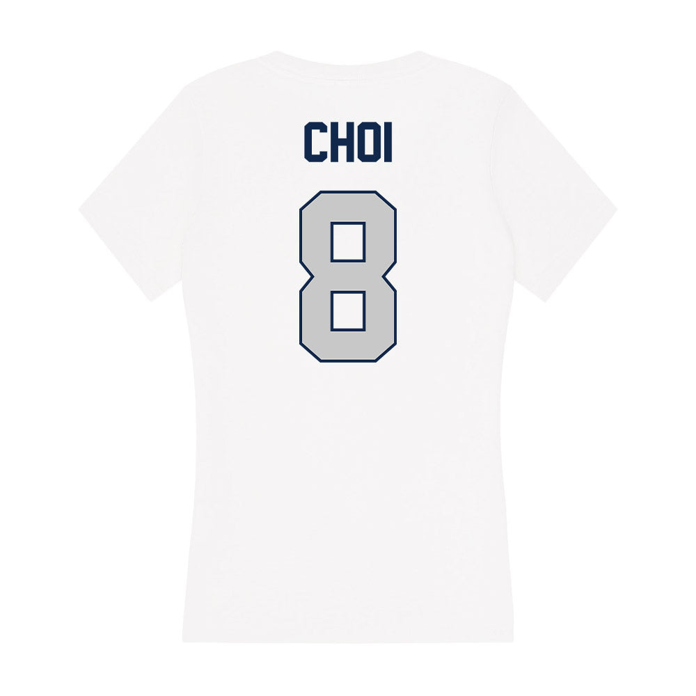 BU - NCAA Baseball : Ian Choi - Women's V-Neck T-Shirt-1