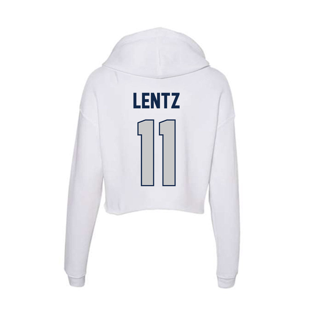  - NCAA Women's Lacrosse : Alyssa Lentz - Women's Crop Fleece Hoodie-1