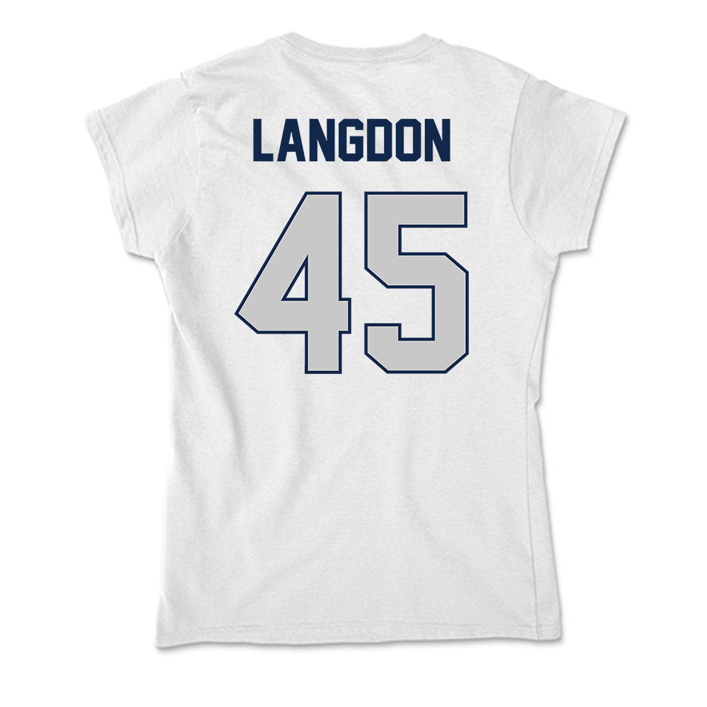 BU - NCAA Men's Basketball : Colt Langdon - Soft Style Women’s T-Shirt-1