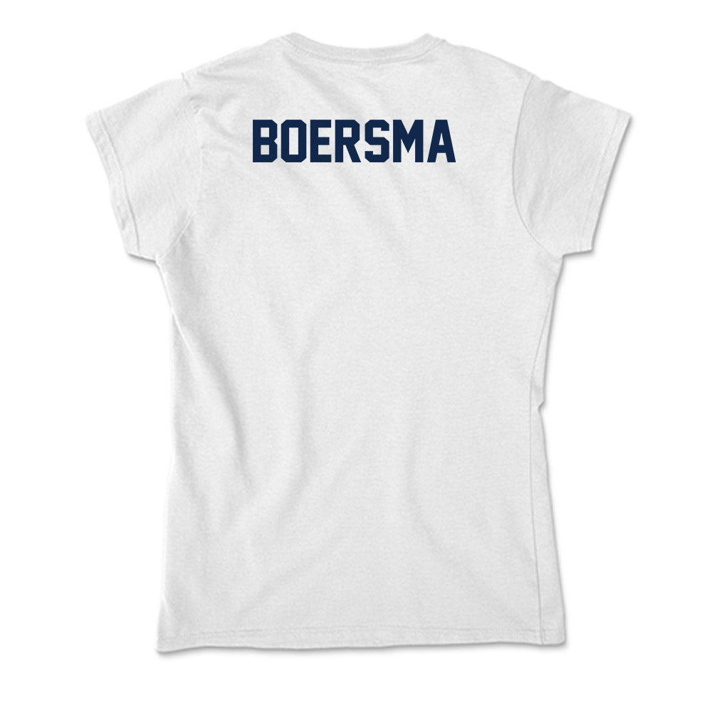 BU - NCAA Men's Soccer : Brooks Boersma - Soft Style Women’s T-Shirt-1