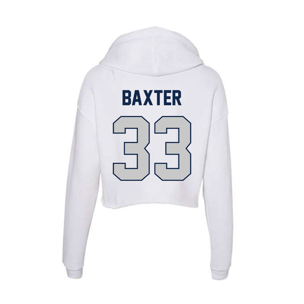 Butler - NCAA Women's Basketball : Addison Baxter - Women's Crop Fleece Hoodie-1