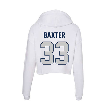 Butler - NCAA Women's Basketball : Addison Baxter - Women's Crop Fleece Hoodie-1