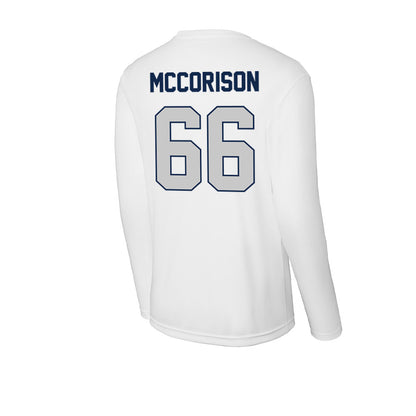 Butler - NCAA Football : William McCorison - Activewear Long Sleeve T-Shirt-1
