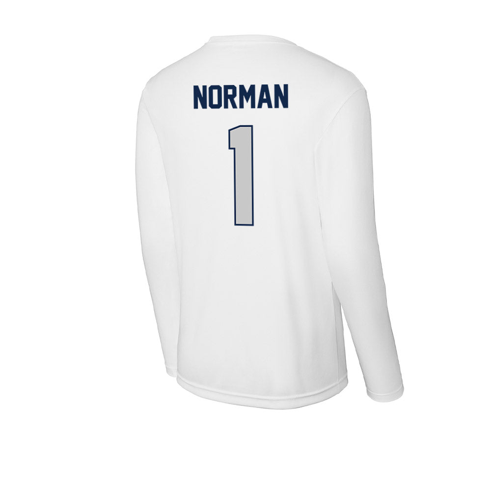 BU - NCAA Women's Basketball : Karsyn Norman - Performance Long Sleeve T-Shirt-1