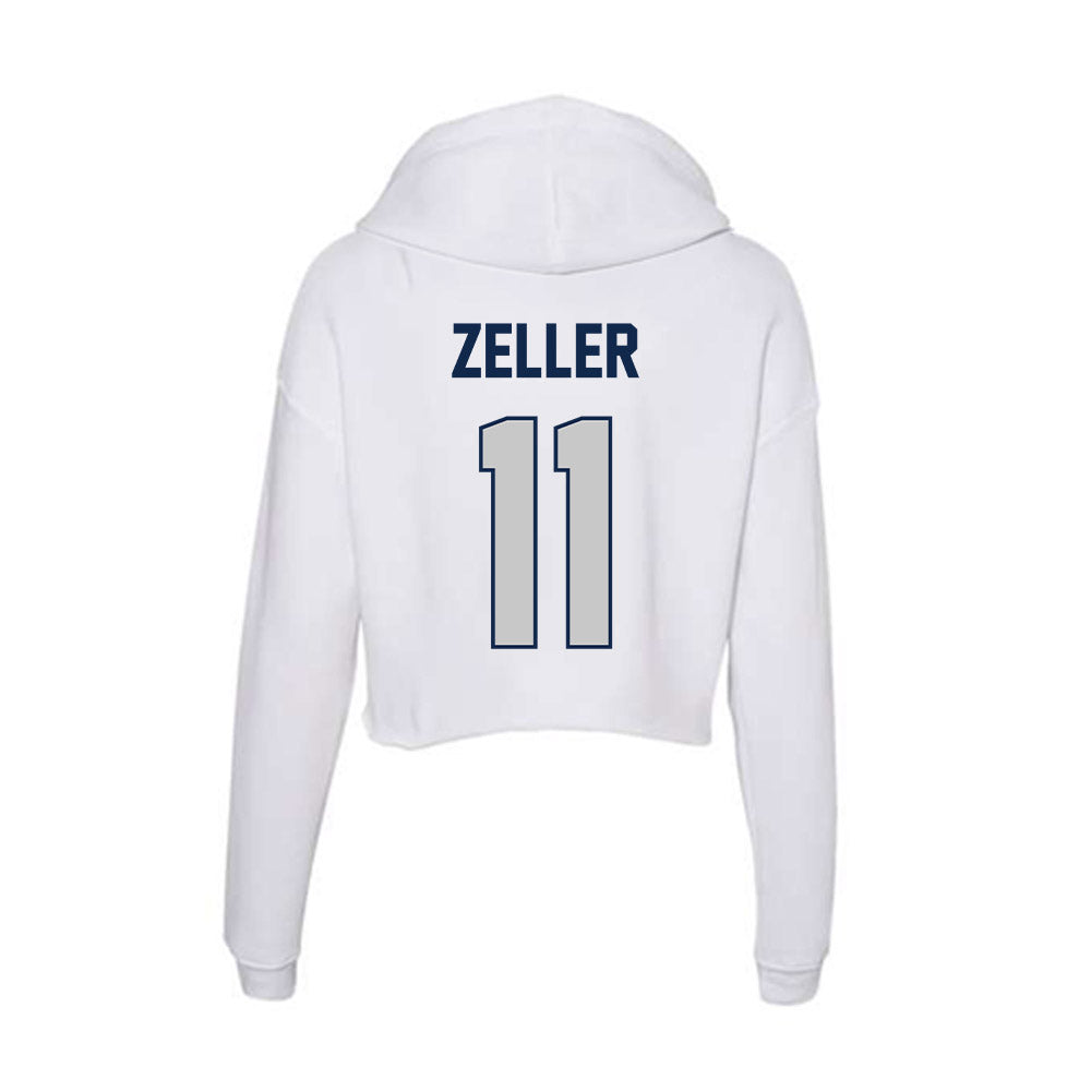 Butler - NCAA Baseball : Jack Zeller - Women's Crop Fleece Hoodie-1