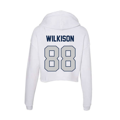 BU - NCAA Women's Soccer : Piper Wilkison - Women's Crop Fleece Hoodie-1