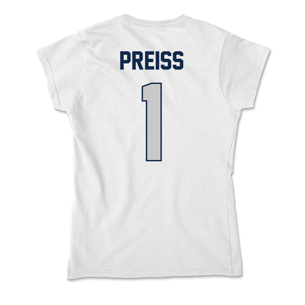 Butler - NCAA Softball : Kayla Preiss - Soft Style Women’s T-Shirt-1