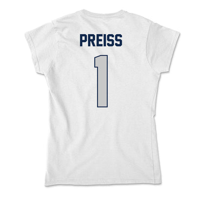 Butler - NCAA Softball : Kayla Preiss - Soft Style Women’s T-Shirt-1