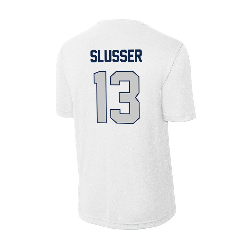 BU - NCAA Women's Volleyball : Carly Slusser - Activewear T-Shirt-3