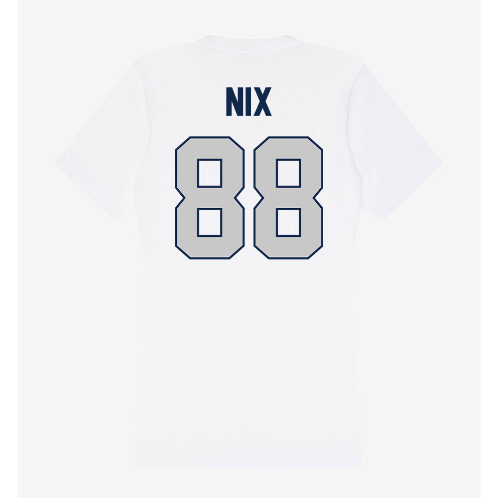 Butler - NCAA Football : Michael Nix - Women's V-Neck T-Shirt-1