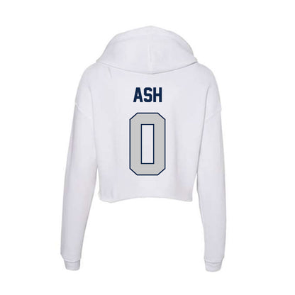 BU - NCAA Women's Soccer : Addison Ash - Women's Crop Fleece Hoodie-1
