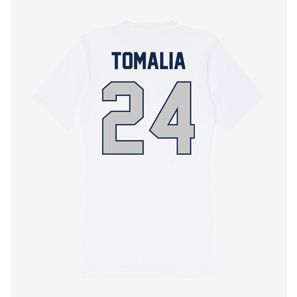 Butler - NCAA Women's Lacrosse : Elizabeth Tomalia - Women's V-Neck T-Shirt-1