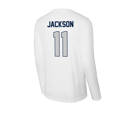 BU - NCAA Women's Basketball : Nevaeh Jackson - Activewear Long Sleeve T-Shirt-1