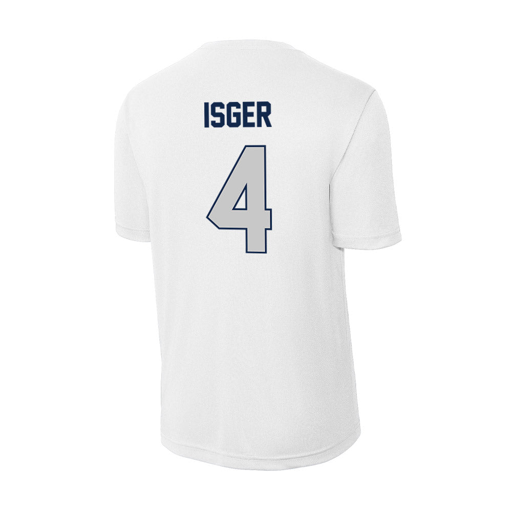 BU - NCAA Women's Soccer : Abigail Isger - Performance T-Shirt-1