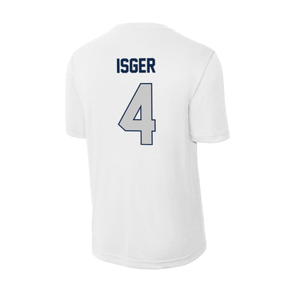 BU - NCAA Women's Soccer : Abigail Isger - Performance T-Shirt-1