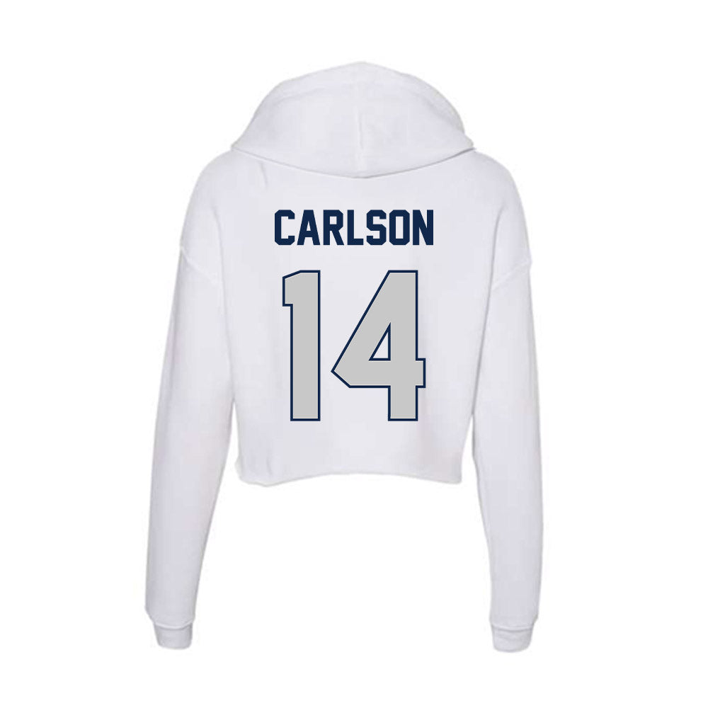 BU - NCAA Women's Soccer : Alyssa Carlson - Women's Crop Fleece Hoodie-1