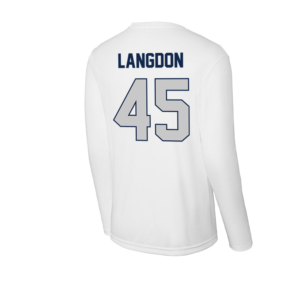 BU - NCAA Men's Basketball : Colt Langdon - Activewear Long Sleeve T-Shirt-1