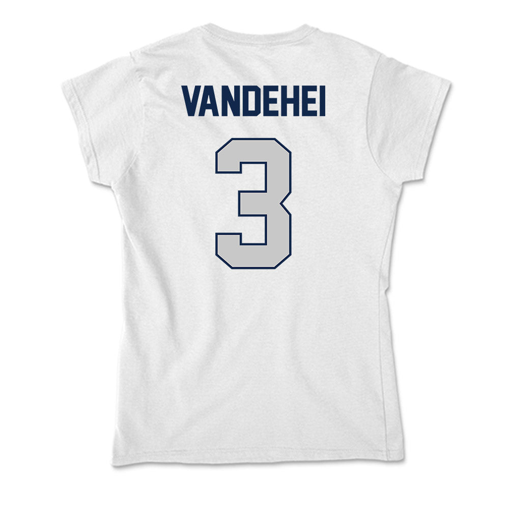 BU - NCAA Softball : Leigh VandeHei - Soft Style Women’s T-Shirt-1