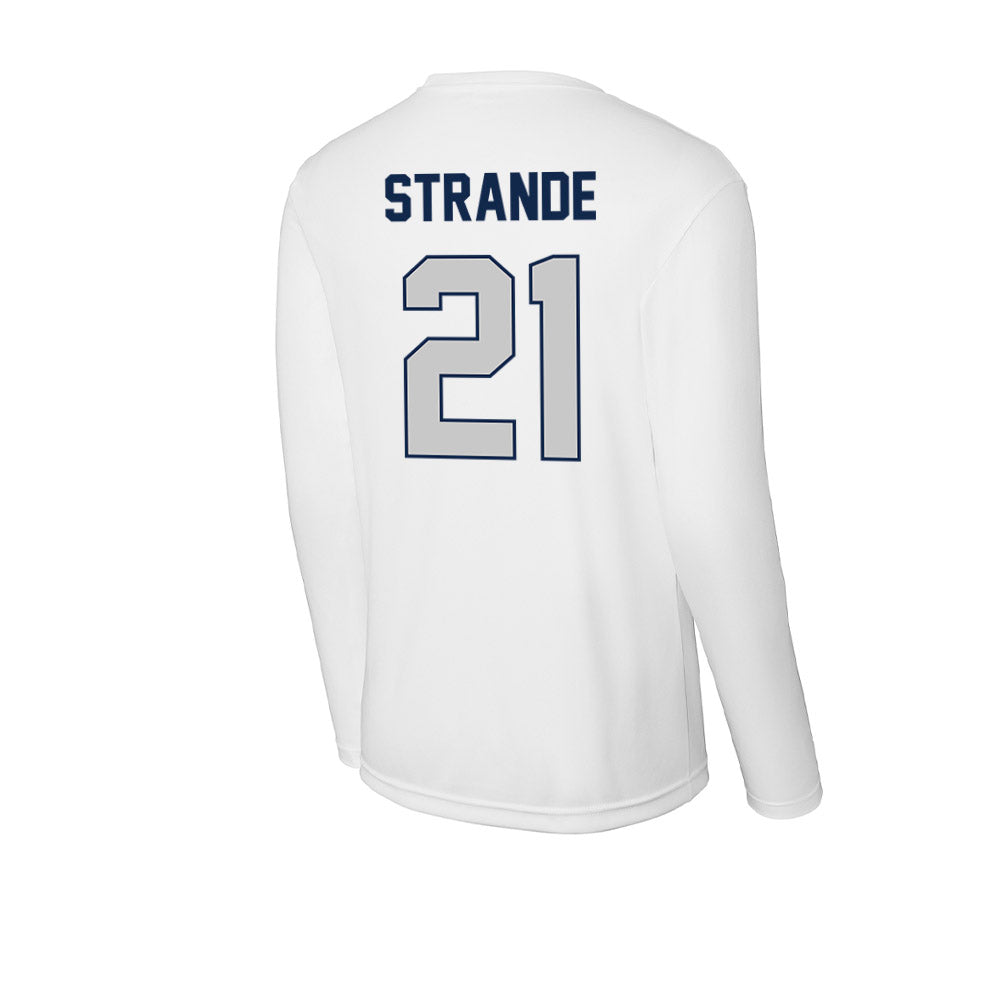 BU - NCAA Women's Basketball : Caroline Strande - Performance Long Sleeve T-Shirt-1