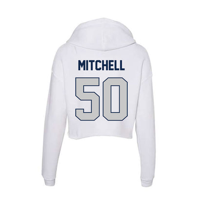 BU - NCAA Football : Jack Mitchell - Women's Crop Fleece Hoodie-1