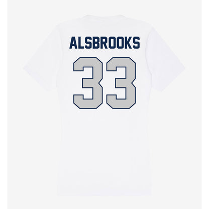 BU - NCAA Football : Trey Alsbrooks - Women's V-Neck T-Shirt-1