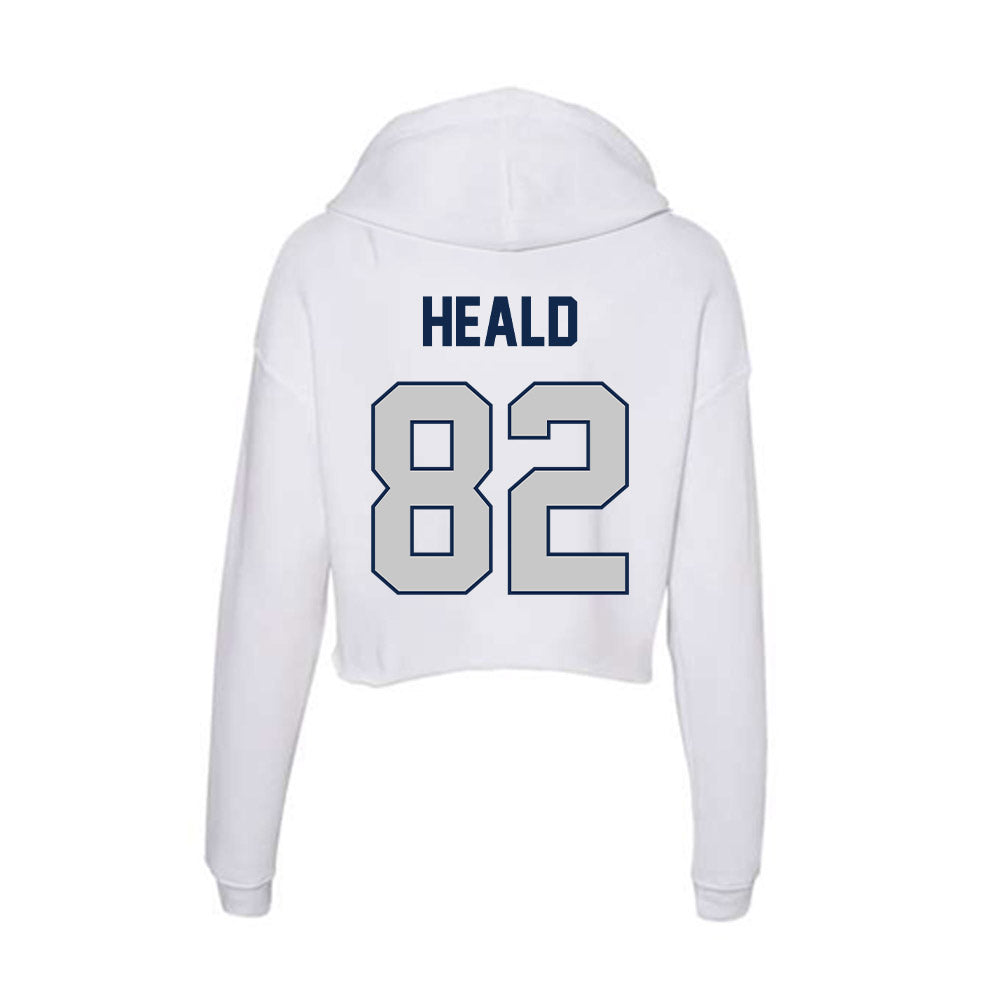 BU - NCAA Football : Cameron Heald - Women's Crop Fleece Hoodie-1